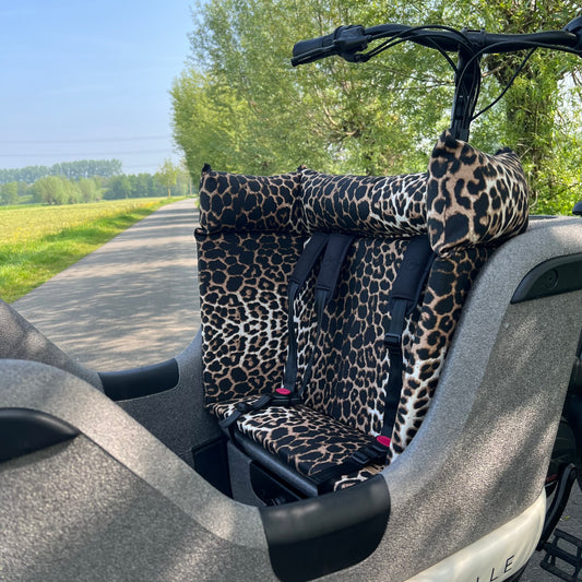 Lastenfahrrad Kissen Gazelle Makki - Leopard