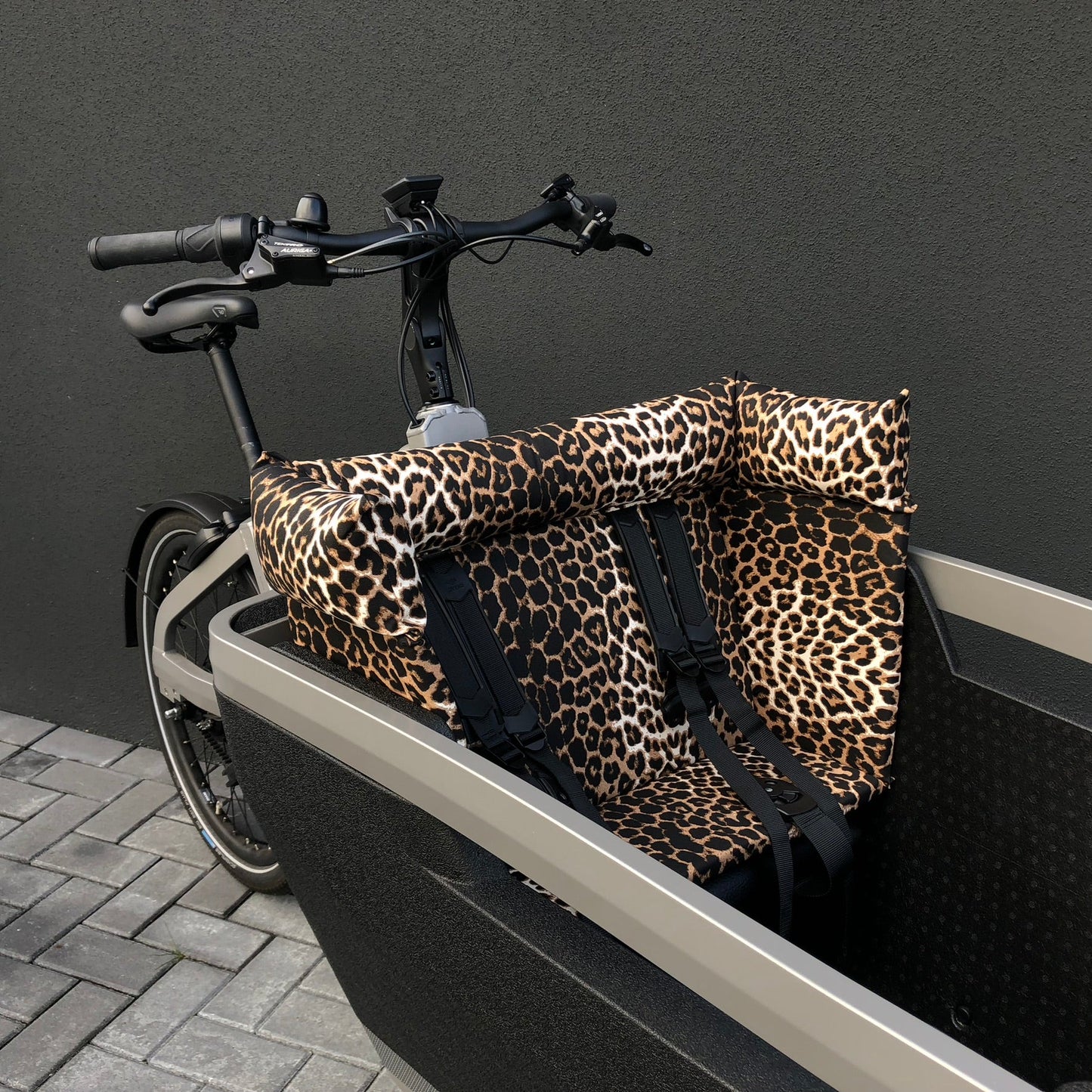 Lastenfahrrad Kissen Lovens - Leopard