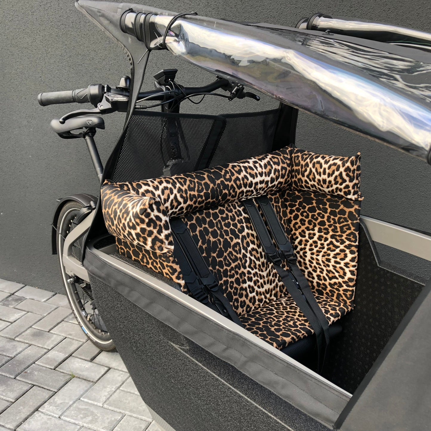 Lastenfahrrad Kissen Lovens - Leopard